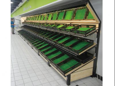 點擊查看詳細信息<br>標題：果蔬架-51 三聚氰胺板 閱讀次數(shù)：1223