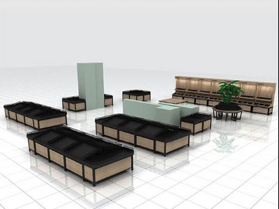 點擊查看詳細信息<br>標題：果蔬架-32  鐵木結(jié)合 閱讀次數(shù)：1230