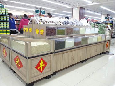 點擊查看詳細(xì)信息<br>標(biāo)題：糧油展架-10 三聚氰胺板 閱讀次數(shù)：1343