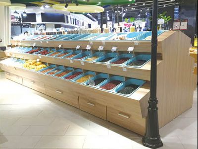 點擊查看詳細(xì)信息<br>標(biāo)題：糧油展架-03 三聚氰胺板 閱讀次數(shù)：1371