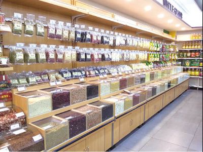 點擊查看詳細信息<br>標題：糧油展架-02 三聚氰胺板 閱讀次數(shù)：2517